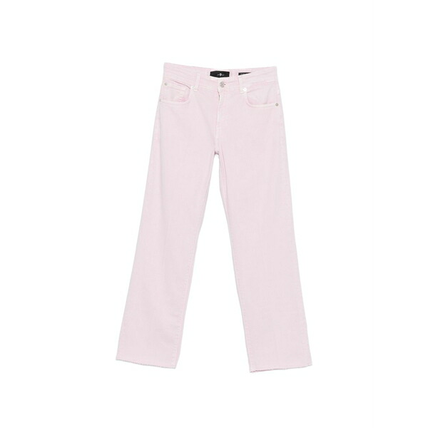 7フォーオールマンカインド レディース ジーンズズボン下 ボトムス Button-fastening jeans Pink