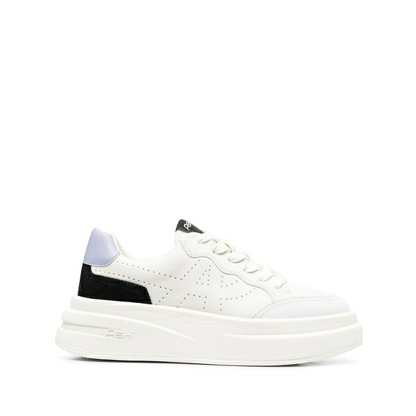 木灰 レディース スニーカー シューズ Panelled low-top chunky sneakers  White
