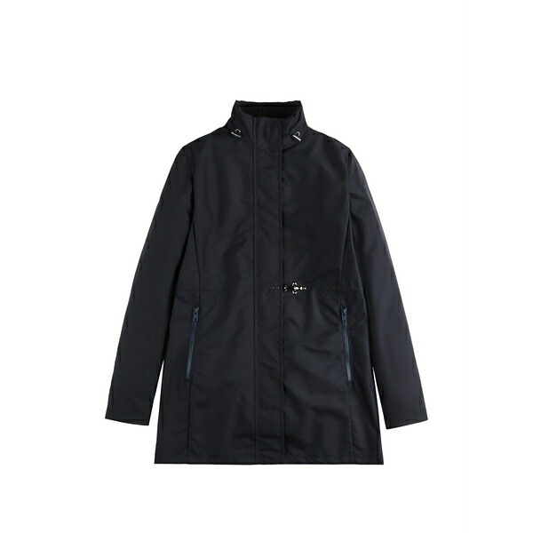 フェイ レディース 厚地の外套 アウター Virginia zip-up coat Blue