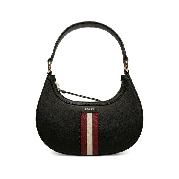 バリー レディース ショルダーバッグ 御徒面子 Half-moon shoulder bag Black