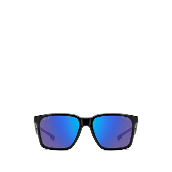 カレーナ メンズ サングラス・アイウェア 佩び物 Rectangular frame sunglasses Black