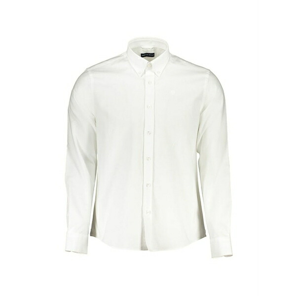 北の方大売り出し メンズ ティーシャツ トップス Button-down collar oxford shirt White