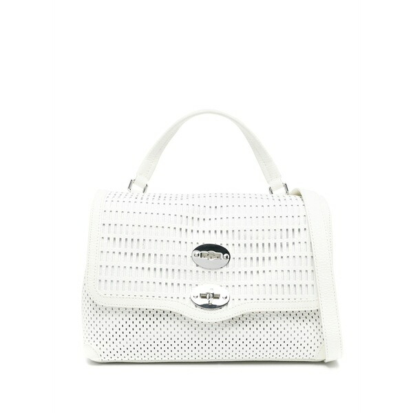 ザネラート レディース トートバッグ 御徒面子 Small postina tote bag White