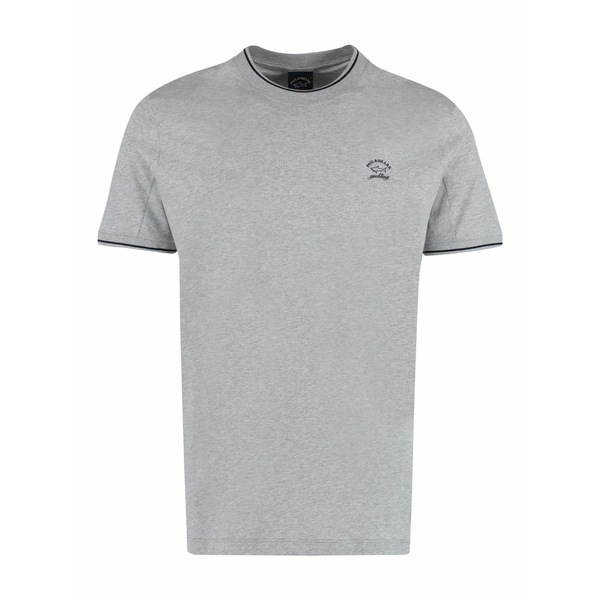 ポールアンドシャーク メンズ ティーシャツ トップス Cotton t-shirt Grey