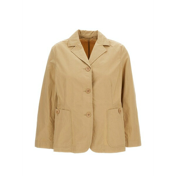ケイシーケイシー レディース 上衣＆上衣 アウター Single-breasted blazer Neutrals