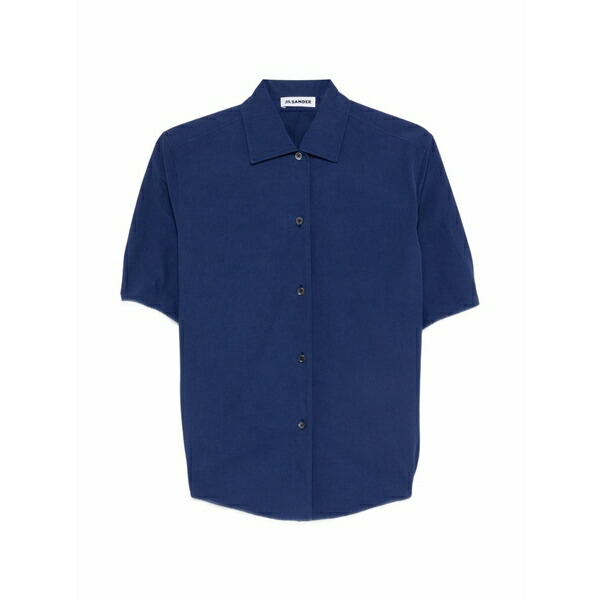 ジル・サンダー レディース ティーシャツ トップス Short-sleeve shirt Blue
