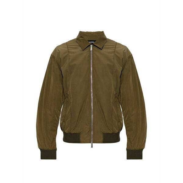 ディースクエアード メンズ 上衣＆上衣 アウター Zip-up bomber jacket Green