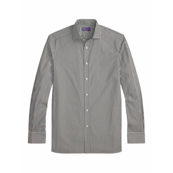 ラルフ・ローレン パープルレーベル メンズ プルオーバー トップス Striped shirt White
