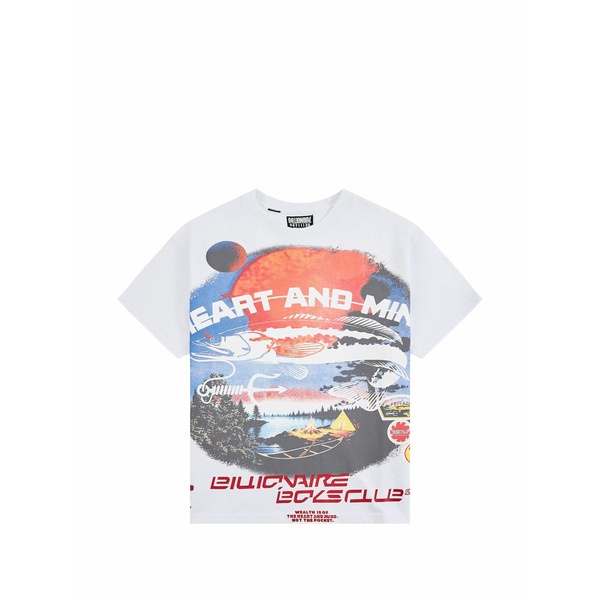 ビリオネアボーイズクラブ メンズ パーカー・スウェットシャツ アウター Graphic-print t-shirt White