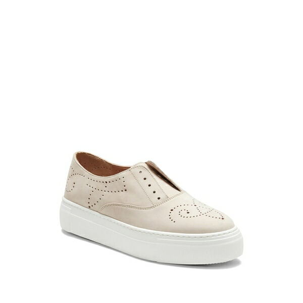 フラテッリ ロセッティ レディース スリッポン・ローファー シューズ Perforated slip-on sneakers Neutrals