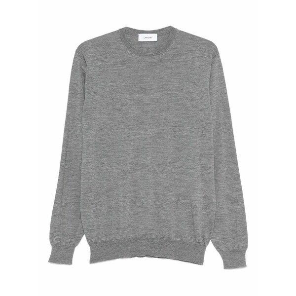 ラルディーニ メンズ 編み物\u0026プルオーバー アウター Crew-neck sweater Grey