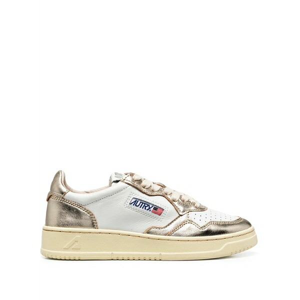 オートリー レディース スニーカー シューズ Medalist perforated-detailing sneakers White