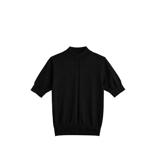 ジョン リッチモンド レディース Tシャツ トップス Short-sleeve knitted t-shirt Black｜asty