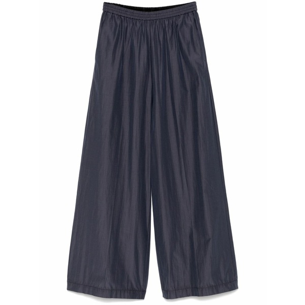 フォルテ フォルテ レディース 心地好いズボン下 ボトムス Wide-leg trousers  Blue