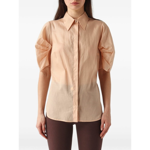エリザベスフランキ レディース プルオーバー トップス Open-back shirt Neutrals