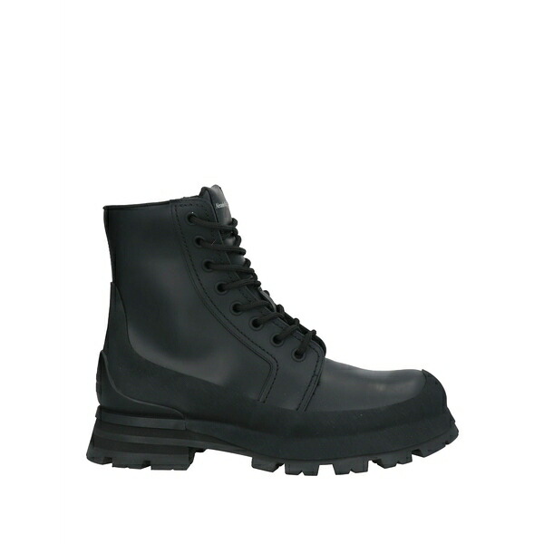 【送料無料】 マックイーン メンズ ブーツ シューズ Ankle boots Black