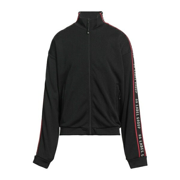 【送料無料】 フォーティーフォー・レーベル・グループ メンズ パーカー・スウェットシャツ アウター Sweatshirts Black