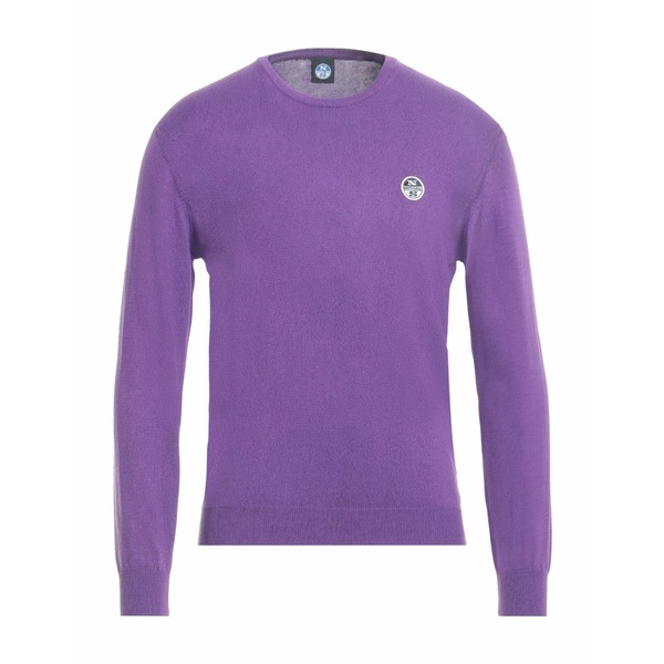 【送料無料】 ノースセール メンズ ニット&セーター アウター Sweaters Purple|asty