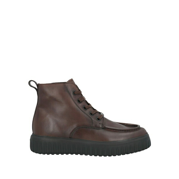 【貨物輸送無料】 ホー火器 メンズ ブーツ シューズ Ankle boots Brown