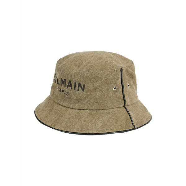 【送料無料】 バルマン メンズ 帽子 アクセサリー Hats Green|asty