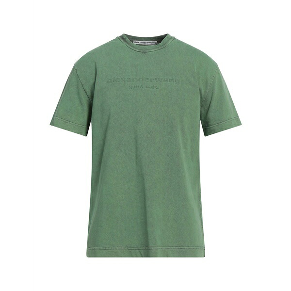 【送料無料】 アレキサンダーワン メンズ Tシャツ トップス T-shirts Green