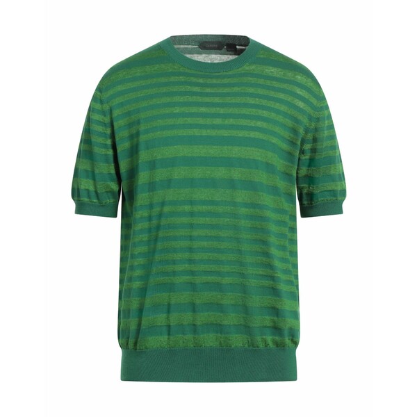 【貨物輸送無料】 ザノーネ メンズ 編み物\u0026プルオーバー アウター Sweaters Green