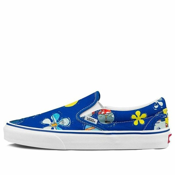 Vans バンズ メンズ スニーカー  【Vans SpongeBob SquarePants x Classic Slip-On \u0027AlohaBob\u0027 VN0A33TBYZ1】  大きさ US_5.5(23.5糎)