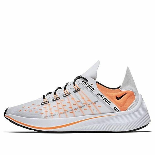 Nike ナイキ メンズ スニーカー  【Nike EXP-X14 SE \u0027Just Do It White Orange Grey\u0027 AO3095-100】  大きさ US_8.5(26.5糎)