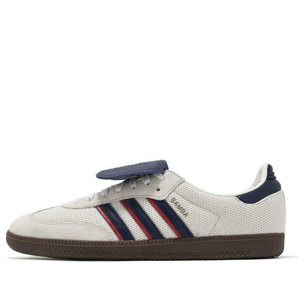 adidas アディダス メンズ スニーカー  【adidas Samba OG \u0027Crystal White Dark Blue\u0027 IE9169】  大きさ US_M_3.5
