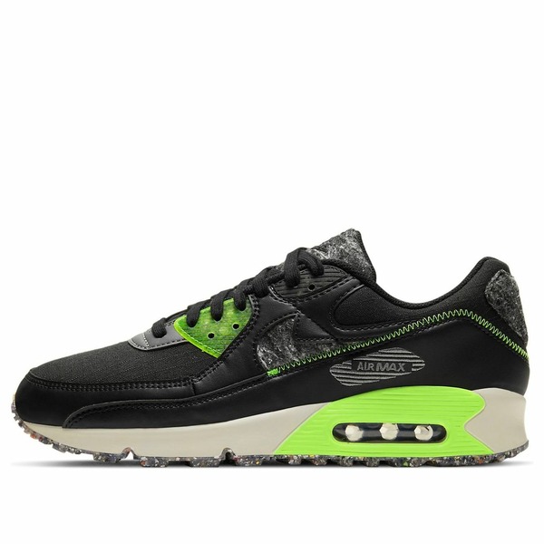 Nike ナイキ メンズ スニーカー 【Nike Air Max 90 M2Z2 'Recycled Wool Pack - Black Electric Green' DD0383-001】 サイズ US_10(28.0cm)｜asty
