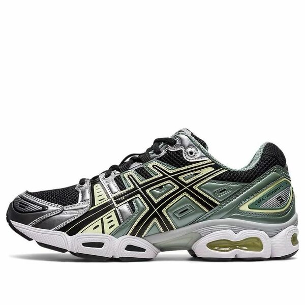 ASICS アシックス メンズ スニーカー  【ASICS Gel-Nimbus 9 Sportstyle Shoes \u0027Black Pure Silver\u0027 1201A424-004】  大きさ US_5.5(23.5珊)