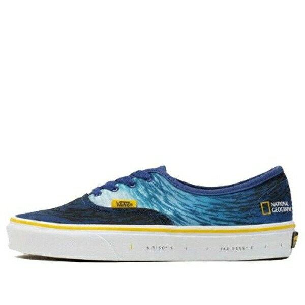 Vans バンズ メンズ スニーカー  【Vans National Geographic x Authentic \u0027Ocean\u0027 VN0A2Z5I002】  大きさ US_7.5(25.5糎)