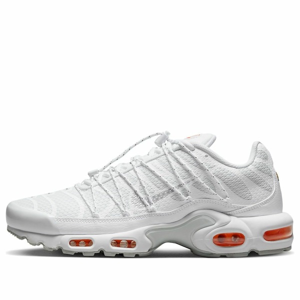 Nike ナイキ メンズ スニーカー  【Nike Air Max Plus Utility \u0027White Safety Orange\u0027 FJ4232-100】  大きさ US_M_14
