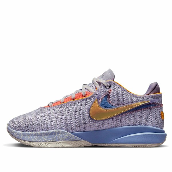 Nike ナイキ メンズ スニーカー  【Nike LeBron 20 EP \u0027Purple And Gold\u0027 DJ5422-500】  大きさ US_M_14