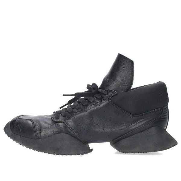 adidas アディダス メンズ スニーカー  【adidas x Rick Owens Runner \u0027Triple Black\u0027 AQ2825】  大いさ US_8.5(26.5糎)