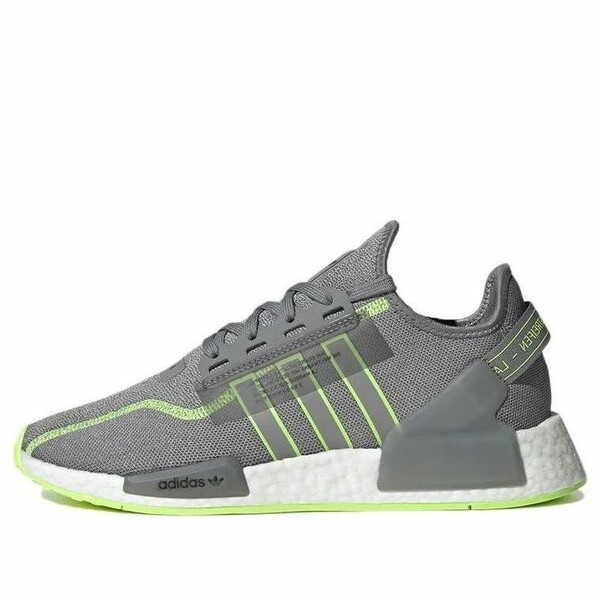 adidas アディダス メンズ スニーカー  【adidas NMD_R1 V2 \u0027Grey Signal Green\u0027 GY6163】  大きさ US_9.5(27.5糎)