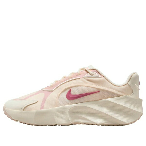 Nike ナイキ レディース スニーカー 【(WMNS) Nike Aura Edge \'Chalk Pale Ivory Elemental Pink\' HQ7025-100】 サイズ US_5(22.0cm)|asty