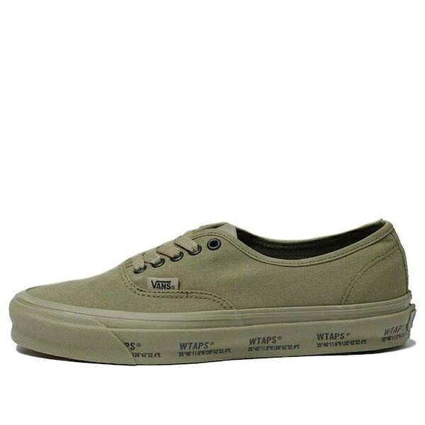 Vans バンズ メンズ スニーカー 【Vans WTAPS x OG Authentic LX \u0027Olive Drab\u0027 VN0A4BV9CX6】  大いさ US_8.5(26.5糎) 靴-スニーカー-メンズ靴
