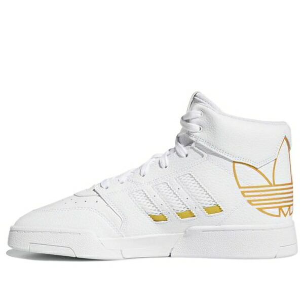 adidas アディダス メンズ スニーカー 【adidas Drop Step XL 'White Metallic Gold' FV4874】 サイズ US_9.5(27.5cm)|asty