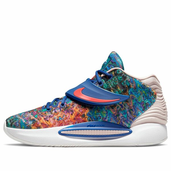 Nike ナイキ メンズ スニーカー 【Nike KD 14 EP 'Psychedelic' CZ0170-400】 サイズ US_M_13｜asty