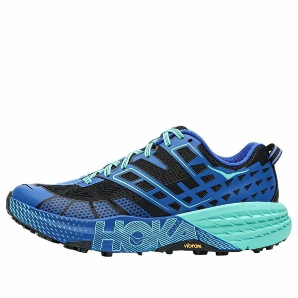 HOKA ONE ONE ホカオネオネ メンズ スニーカー 【HOKA ONE ONE Speedgoat 2 'Obsidian Ultramarine' 1162710-OMR】 サイズ US_12(30.0cm)｜asty