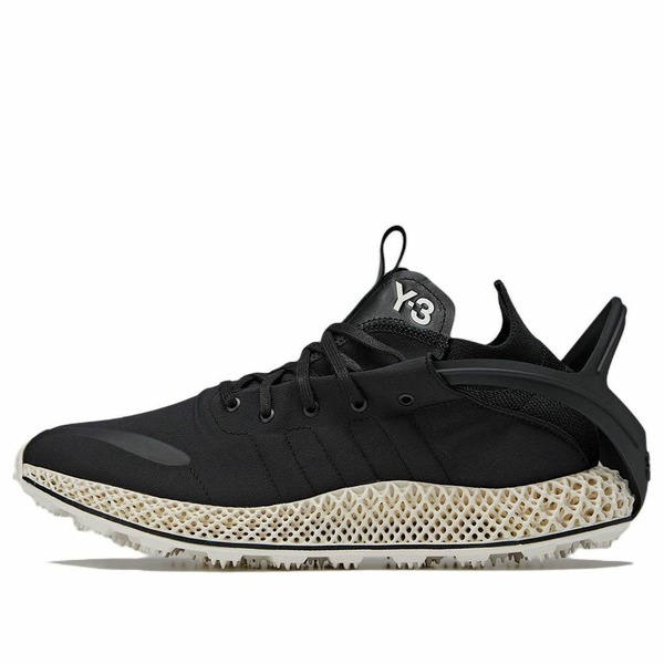 adidas アディダス メンズ スニーカー 【adidas Y-3 Runner 4D Halo 'Black Cream White' HQ5972】 サイズ US_7(25.0cm)｜asty