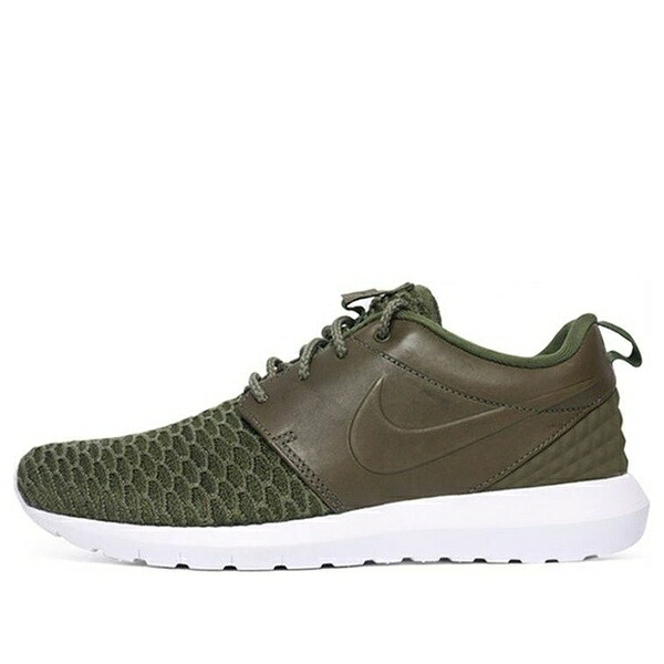 Nike ナイキ メンズ スニーカー  【Nike Roshe NM Flyknit Premium \u0027Rough Green\u0027 746825-300】  大きさ US_8.5(26.5糎)