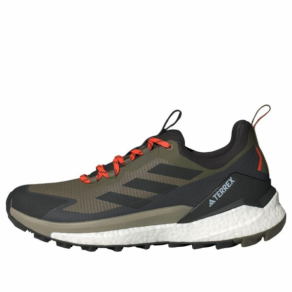 adidas アディダス メンズ スニーカー 【adidas Terrex Free Hiker 2.0 Low Gore-Tex 'Olive Strata Black Carbon' IH3537】 サイズ US_7.5(25.5cm)|asty