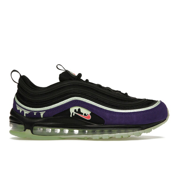 Nike ナイキ メンズ スニーカー 【Nike Air Max 97 Slime Halloween (2020)】 サイズ US_12(30.0cm) Black/Court Purple-Flash Crimson｜asty