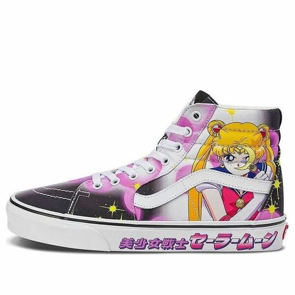 Vans バンズ メンズ スニーカー 【Vans Sailor Moon x SK8-HI 'Pretty Guardian - Black Pink' VN0A7Q5NB9P】 サイズ US_9(27.0cm)|asty