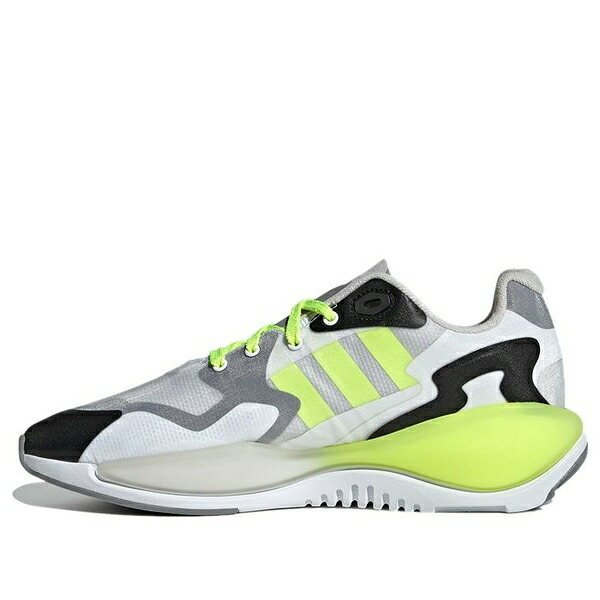 adidas アディダス メンズ スニーカー 【adidas ZX Alkyne 'White Solar Yellow' FX6227】 サイズ US_M_4｜asty