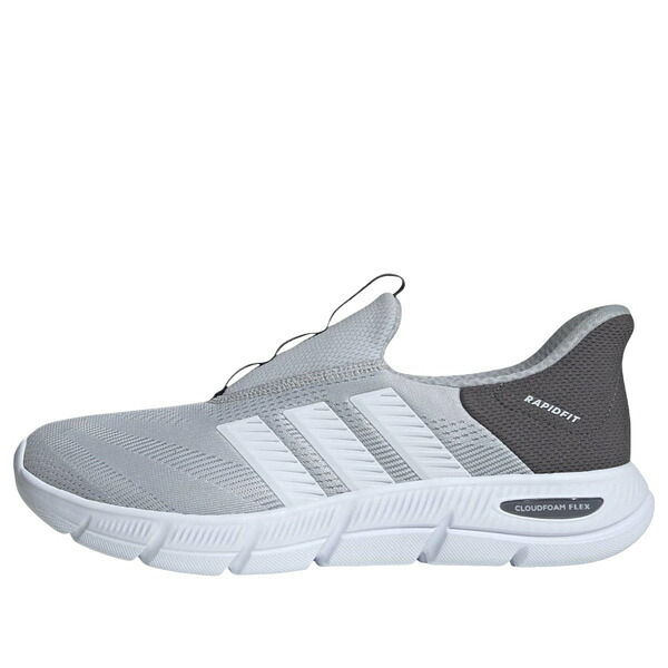 adidas アディダス メンズ スニーカー 【adidas Cloudfoam Flex Lounge Rapidfit 'Light Solid Grey Cloud White' JS4883】 サイズ US_9.5(27.5cm)｜asty