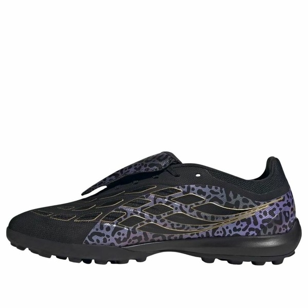 adidas アディダス メンズ スニーカー 【adidas Predator League Fold-Over Tongue Turf Soccer Kaka 'Black Gold Metallic' KI5869】 サイズ US_M_13|asty