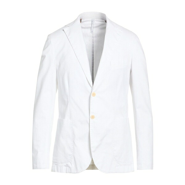 【送料無料】 アレッサンドロ ジレス メンズ ジャケット＆ブルゾン アウター Blazers White｜asty
